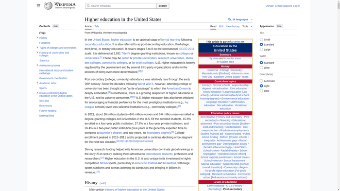 Explore US Higher Education