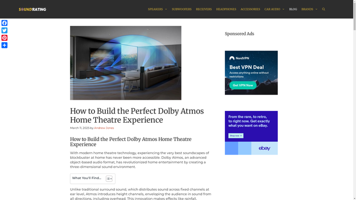Build the Perfect Dolby Atmos Home Theater