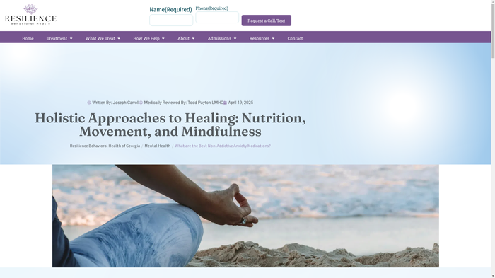 Holistic Healing: Nutrition, Movement, Mindfulness