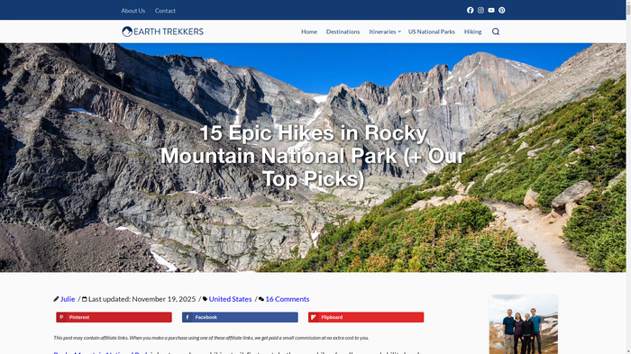 15 Epic Hikes in Rocky Mountain NP