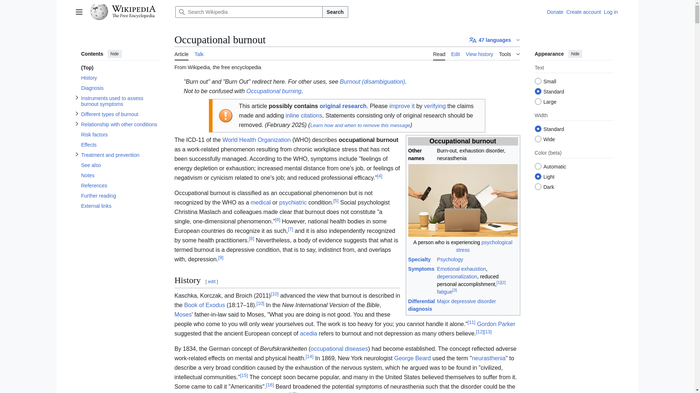 Explore Occupational Burnout Wiki