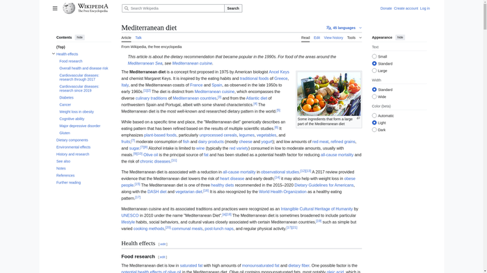 Discover Mediterranean Diet - Wikipedia