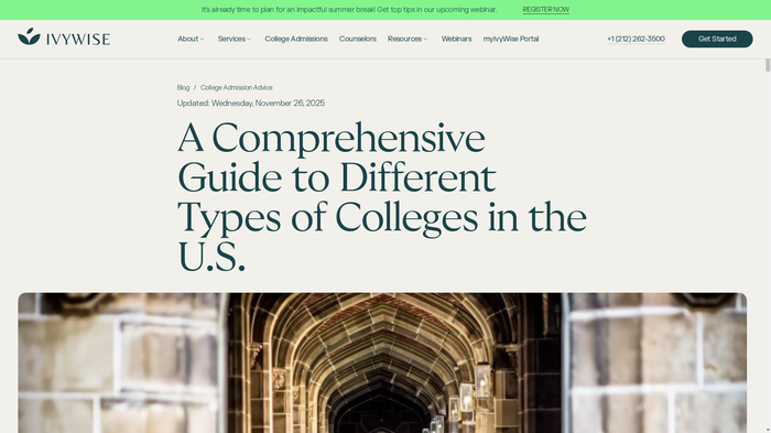 Discover U.S. College Types